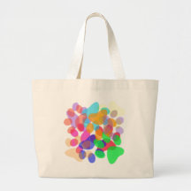 Abstract Paw Prints Bag