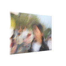 Abstract - people gallery wrapped canvas