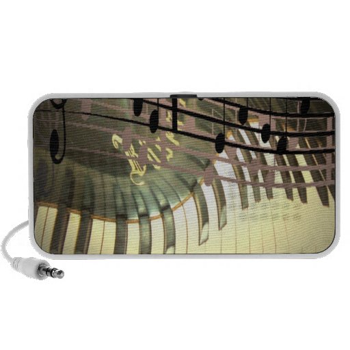 Abstract Piano Speaker