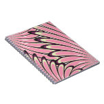 abstract pink flowers notebook notebooks