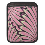abstract pink sunflowers ipad sleeves ipad sleeves