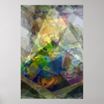 Abstract Polygons 222 Poster