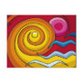 Abstract Postcard
