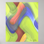 abstract poster