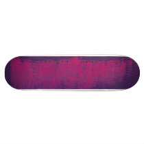 Abstract print deck skate deck