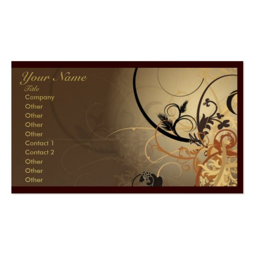 Abstract Professional Business Card template