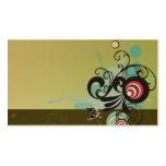 Abstract Profile Card business cards