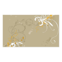 Abstract Profile Card Business Cards