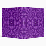Abstract Purple Wood Pattern Binders