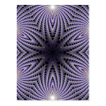 Abstract Radial Design: Postcard