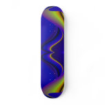 Abstract Rainbow Skateboard Deck