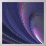 Abstract Rainbow Swirl Canvas Print