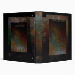 Abstract Rainbow Vinyl Binder