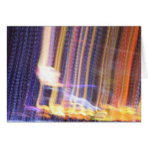Abstract - raining light cards