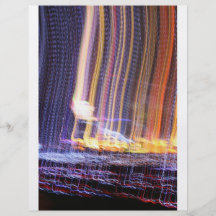 Abstract - raining light full color flyer