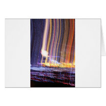 Abstract - raining light greeting cards