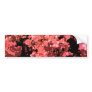 Abstract Red Bougainville Flowers