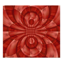 Abstract Red Wood Pattern Photograph