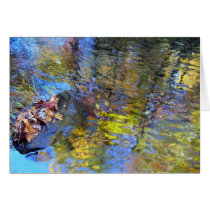 Abstract Reflections Greeting Card