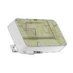 Abstract Sage Trapezoid Portable Speaker
