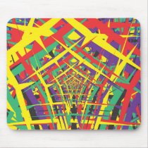 Abstract shapes mousepad