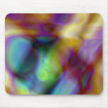 Abstract shapes mouse pad