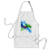 Abstract Smoke Art Photography Aprons