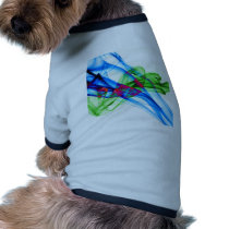 Abstract Smoke Art Photography Doggie Tee