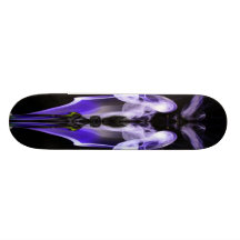 Abstract Smoke Art Skateboard