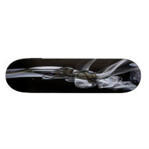 Abstract Smoke Art Skateboard Designed by Stephen