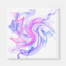 Abstract  Smoke on the Water Magnets