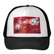 Abstract Soccer Sport Background Hat