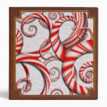 Abstract - Spirals - Peppermint Dreams Binder