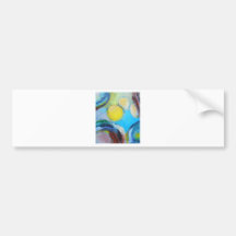 Abstract Spores (microscopic expressionism) Bumper Stickers