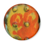 Abstract Spray Paint Art 01 Refrigerator Magnet