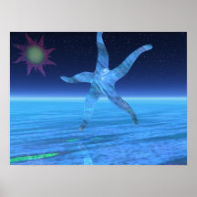 Abstract StarFish Print