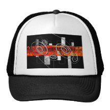 Abstract style 01 trucker hats