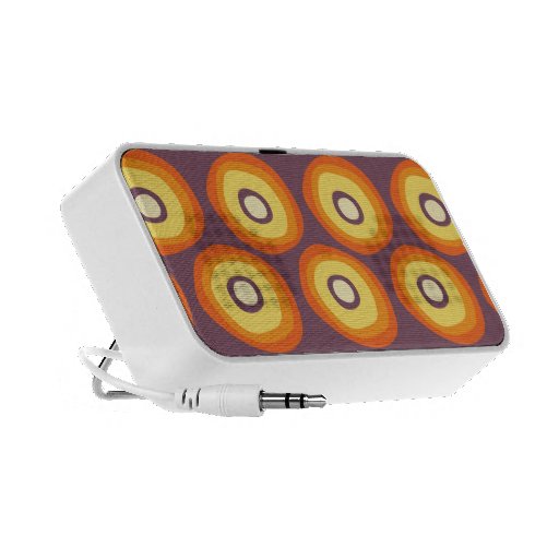 Abstract Summer Suns Doodle Speakers
