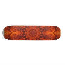 ABSTRACT SUNSET CUSTOM SKATEBOARD