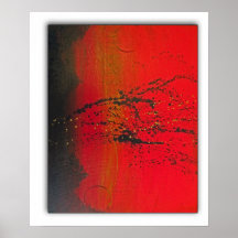 Abstract Sunset Posters