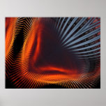 Abstract Sunset ~ print