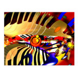 Abstract Surrealism Post Cards