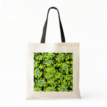 Abstract Swirl Canvas Bags