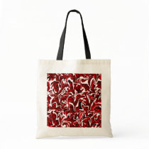 Abstract Swirl Canvas Bag