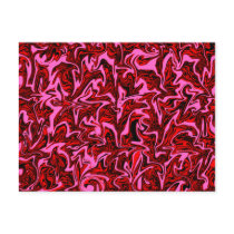 Abstract Swirl Post Card