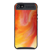 Abstract Swirl Warm Colors Cases For iPhone 5