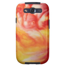 Abstract Swirl Warm Galaxy SIII Case