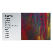 Abstract - Tempera - Night Fall Business Cards