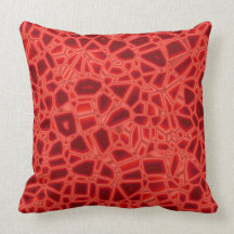 Abstract Throw Pillow