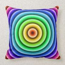 Abstract Throw Pillows